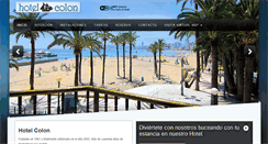 Desktop Screenshot of hotelcolon.net